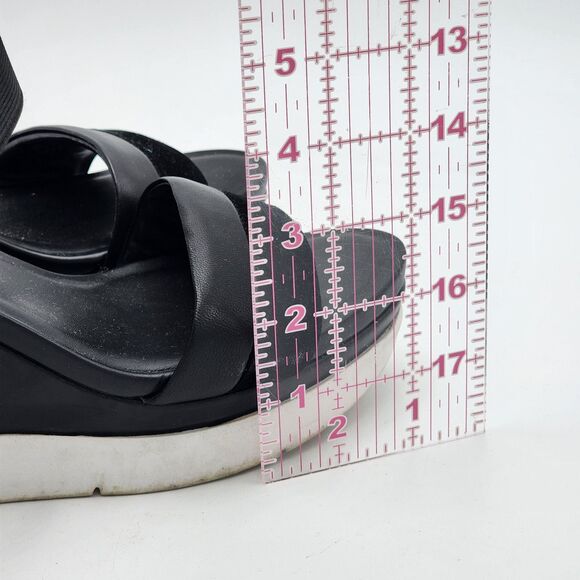 Franco Sarto Kashmir Leather Wedge Sandals Size 7.5 - Picture 10 of 10